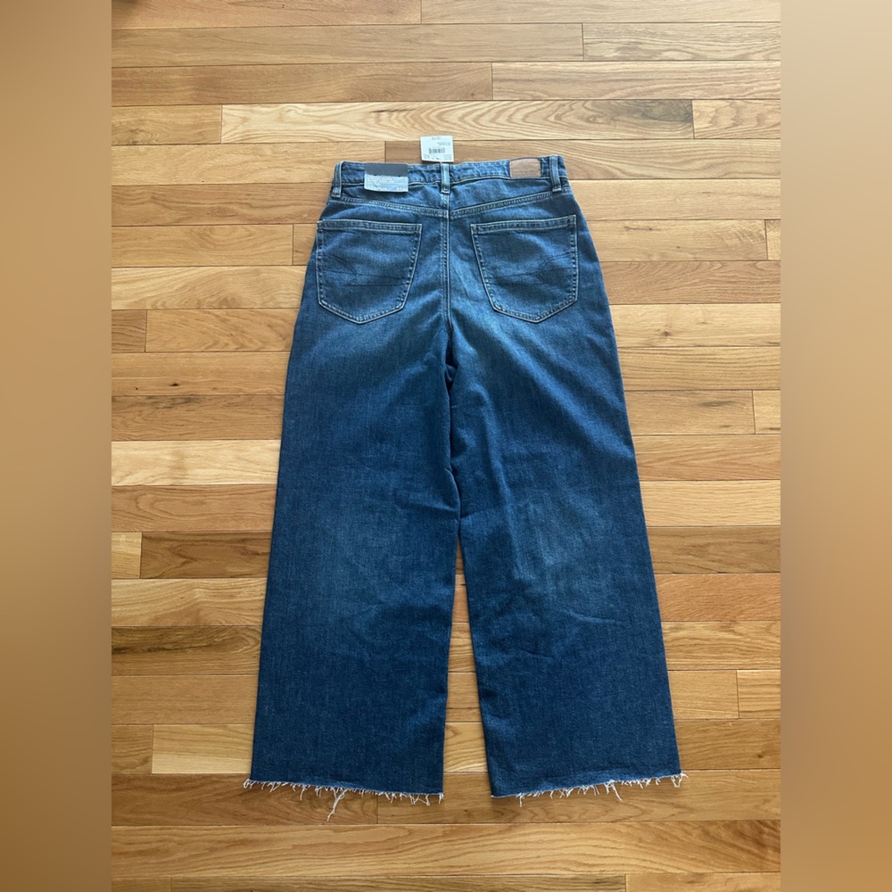 American Eagle Outfitters Dreamy Drape Baggy Wide Leg Jean - Picture 2 of 10